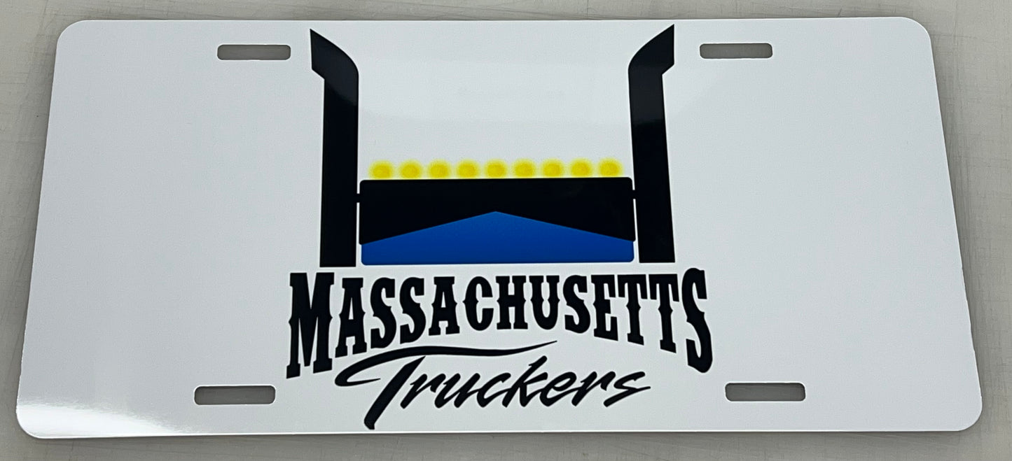 Massachusetts Truckers Plate