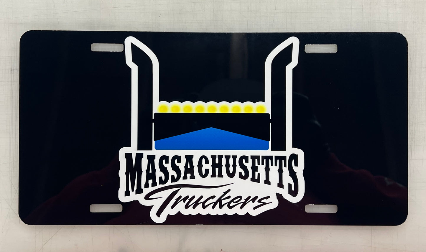 Massachusetts Truckers Plate